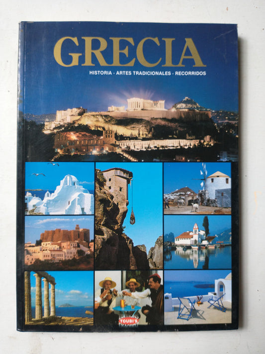 Libro usado en venta: Grecia - Historia, Artes tradicionales, Recorridos; editorial Toubi's impreso en 1993 realizamos envios a todo el mundo.1