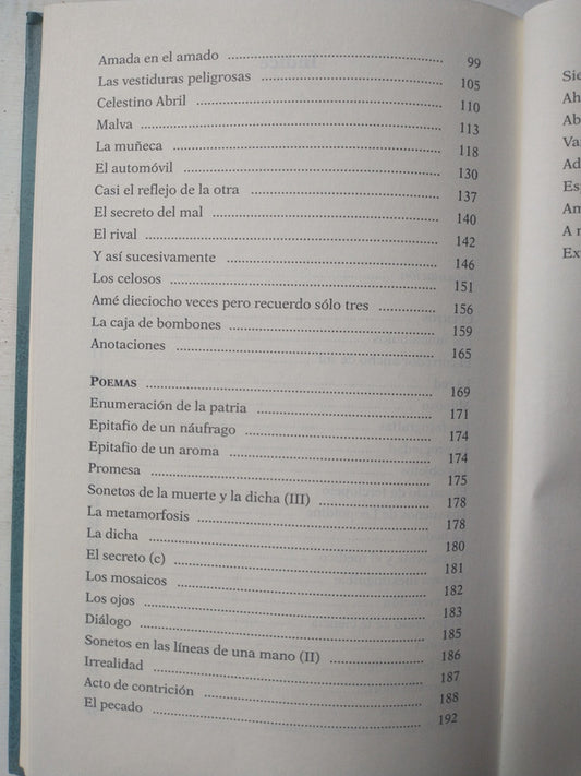Libro usado en venta: Antologia esencial de Silvina Ocampo; editorial Planeta/La nacion impreso en 2001 realizamos envios a todo el mundo.2