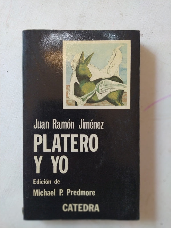 Libro usado en venta: Platero y yo de Juan Ramon Jimenez; editorial Catedra impreso en 1980 realizamos envios a todo el mundo.1