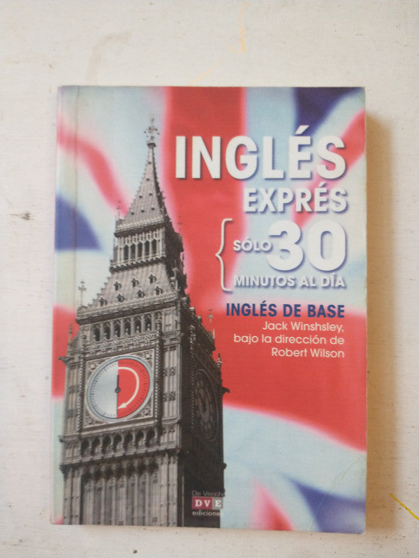 Libro usado en venta: Ingles expres solo 30 minutos al dia; editorial De Vecchi impreso en 2012 realizamos envios a todo el mundo.1