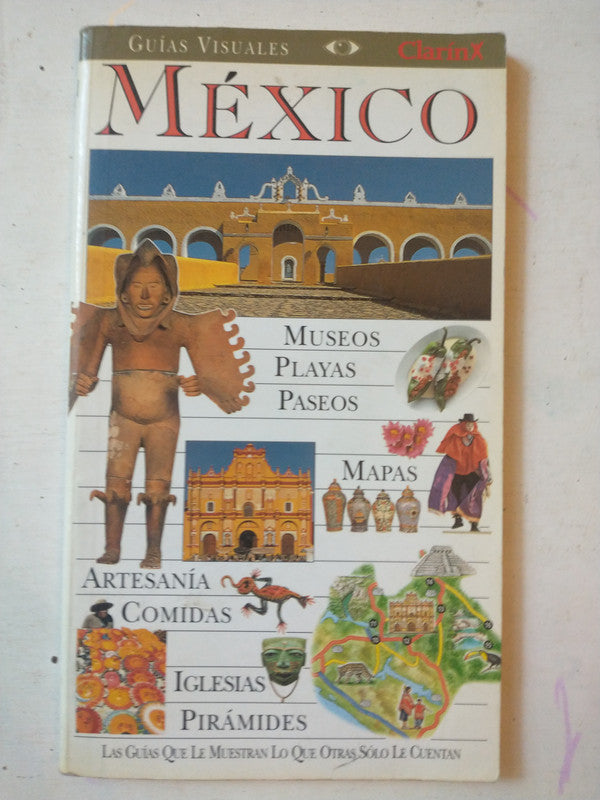 Libro usado en venta: Mexico de Guias Visuales; editorial AGEA impreso en 1999 realizamos envios a todo el mundo.1