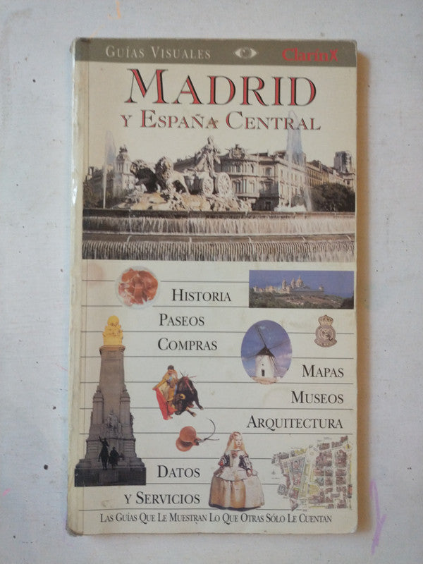 Libro usado en venta: Madrid y Espa?a Central de Guias Visuales; editorial AGEA impreso en 1998 realizamos envios a todo el mundo.1