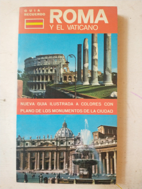 Libro usado en venta: Guia recuerdo - Roma y El Vaticano de E. Venturini; editorial Casa Editrice Lozzi impreso en 1978 envios a todo el mundo.1