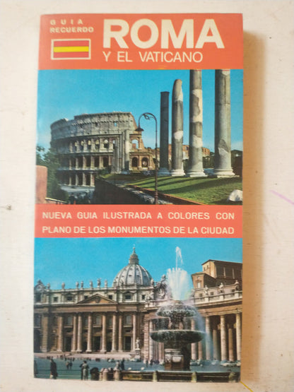 Libro usado en venta: Guia recuerdo - Roma y El Vaticano de E. Venturini; editorial Casa Editrice Lozzi impreso en 1978 envios a todo el mundo.1
