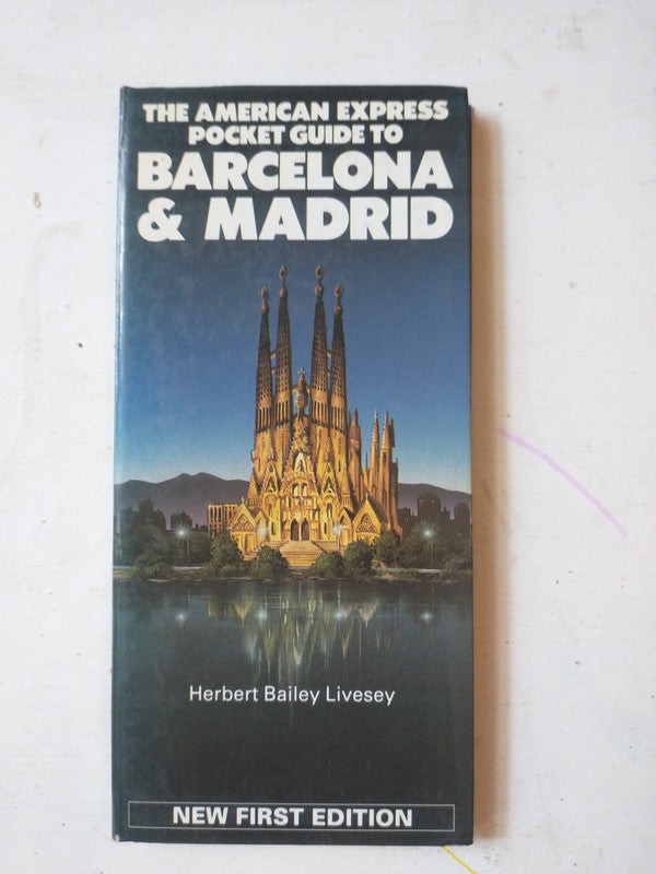 Libro usado en venta: The American Express Pocket Guide To Barcelona & Madrid de Herbert Bailey Livesey; impreso en 1992 envios a todo el mundo.1