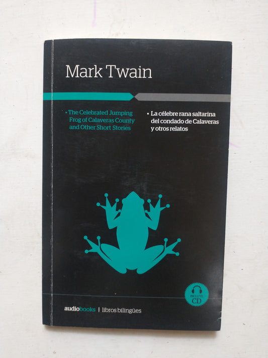 Libro usado en venta: La celebre rana saltarina - The Celebrated Jumping (Con CD) de Mark Twain; editorial La Nacion impreso en 2014.1