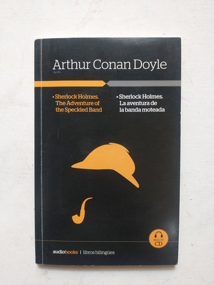 Libro usado en venta: Sherlock Holmes, La aventura - Sherlock Holmes, The Adventure (Con CD) de Arthur Conan Doyle; La Nacion impreso en 2014.1