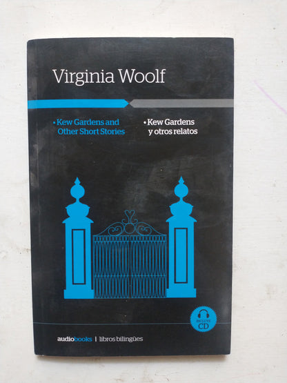 Libro usado en venta: Kew Gardens y otros relatos - Kew Gardens and other short stories (Con CD) de Virginia Woolf; La Nacion impreso en 2014.1