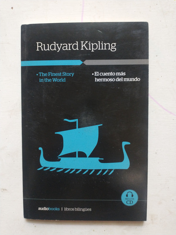 Libro usado en venta: El cuento mas hermoso del mundo - The finest story in the world (Con CD) de Kipling; editorial La Nacion impreso en 2014.1