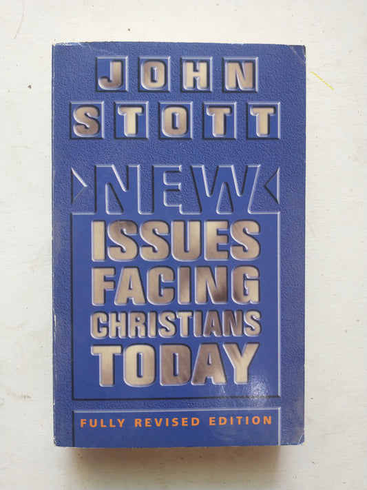 Libro usado en venta: New Issues facing christians today de John Stott; editorial HarperCollins impreso en 1999 realizamos envios a todo el mundo.1