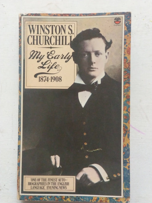 Libro usado en venta: My Early life 1874-1908 de Winston S. Churchill; editorial Fontana Books impreso en 1977 realizamos envios a todo el mundo.1