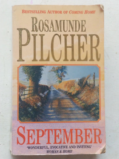 Libro usado en venta: September de Rosamunde Pilcher; editorial Coronet Books impreso en 1990 realizamos envios a todo el mundo.1
