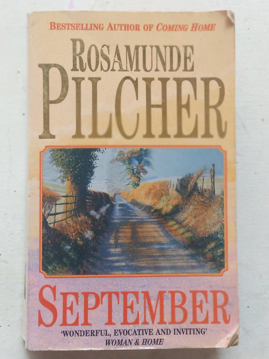 Libro usado en venta: September de Rosamunde Pilcher; editorial Coronet Books impreso en 1990 realizamos envios a todo el mundo.1
