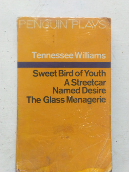 Libro usado en venta: Sweet bird of Youth and other plays de Tennessee Williams; editorial Penguin Books impreso en 1980 envios a todo el mundo.1