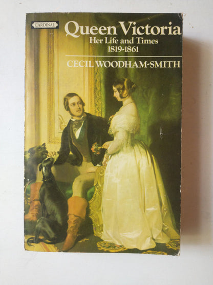 Libro usado en venta: Queen Victoria - Her life and times (1819-1961) de Cecil Woodham-Smith; editorial Cardinal impreso en 1972.1