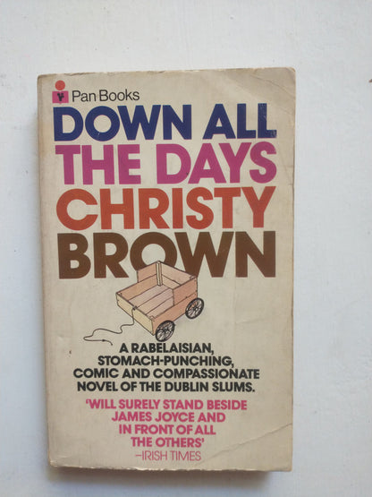 Libro usado en venta: Down all The days de Christy Brown; editorial Pan impreso en 1956 realizamos envios a todo el mundo.1