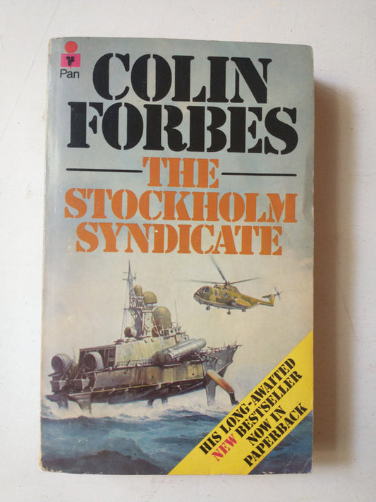 Libro usado en venta: The stockholm syndicate de Colin Forbes; editorial Pan impreso en 1982 realizamos envios a todo el mundo.1
