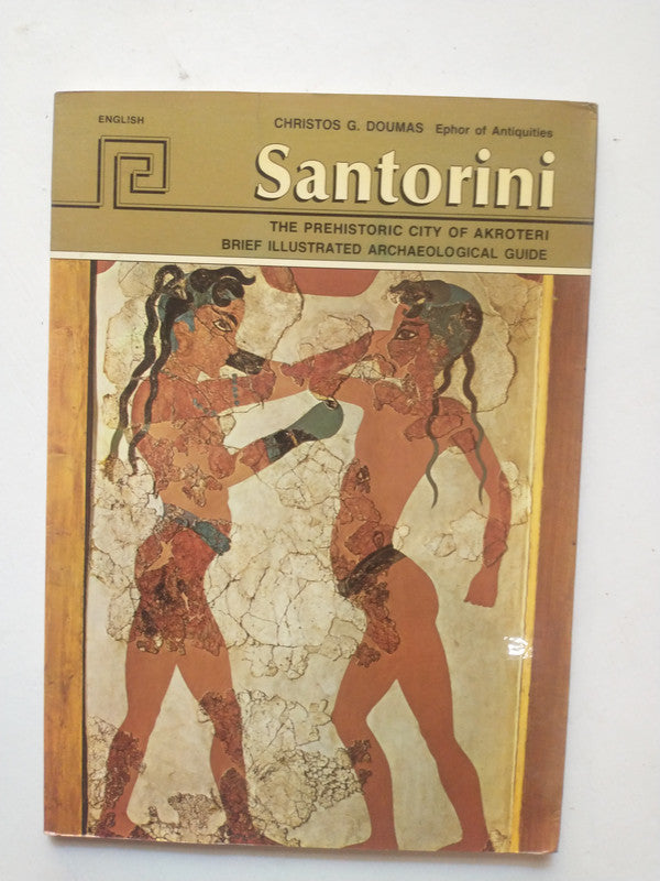 Libro usado en venta: Santorini - The prehistoric city of Akroteri de Christos G. Doumas; editorial Hannibal impreso en _ envios a todo el mundo.1