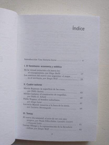 Libro usado en venta: Nuevo Cine Argentino - New Argentine Cinema de Horacio Bernades - Diego Lerer; editorial Tatanka impreso en 2002.3