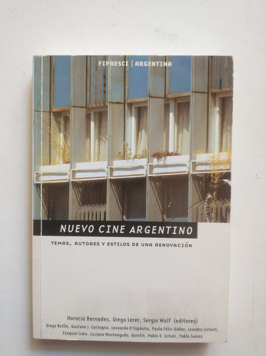 Libro usado en venta: Nuevo Cine Argentino - New Argentine Cinema de Horacio Bernades - Diego Lerer; editorial Tatanka impreso en 2002.1