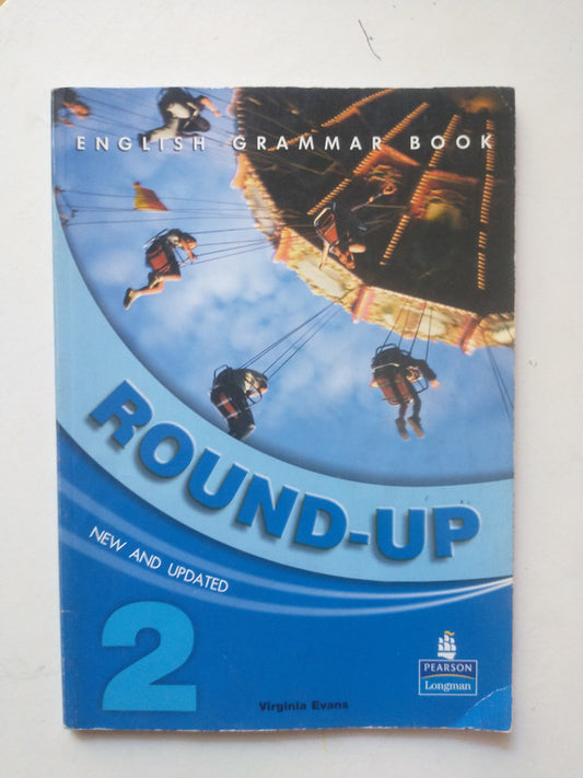 Libro usado en venta: Round-up 2 de Virginia Evans; editorial Longman impreso en 1992 realizamos envios a todo el mundo.1