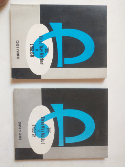 Libro usado en venta: The three way method to English ( 1? y 2? CURSO) de Ansel Jaramillo M. A.; editorial Collier's International impreso en .1