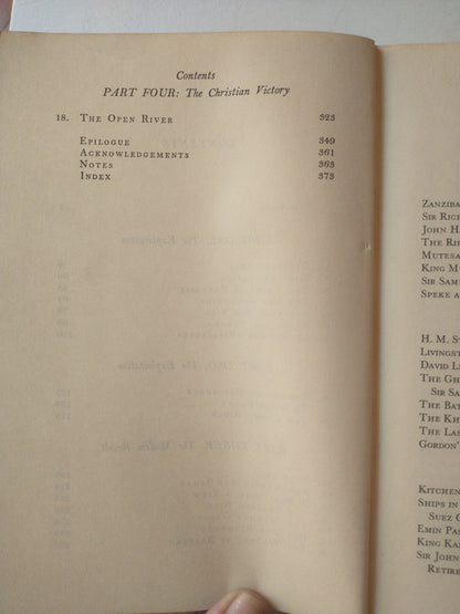 Libro usado en venta: The white nile de Alan Moorehead; editorial HarperCollins impreso en 1960 realizamos envios a todo el mundo.3