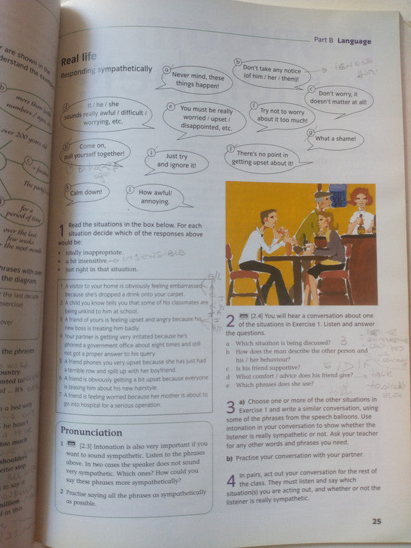 Libro usado en venta: Cutting edge (Students' Book + Workbook) Ciclo de consolidacion 3 de Sarah Cunningham - Peter Moor; Longman impreso en 2005.3