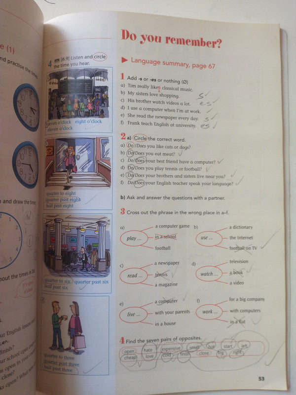 Libro usado en venta: Total English (Students' Book + Workbook) Ciclo basico 3 de Mark Foley - Diane Hall; editorial Longman impreso en 2008.2