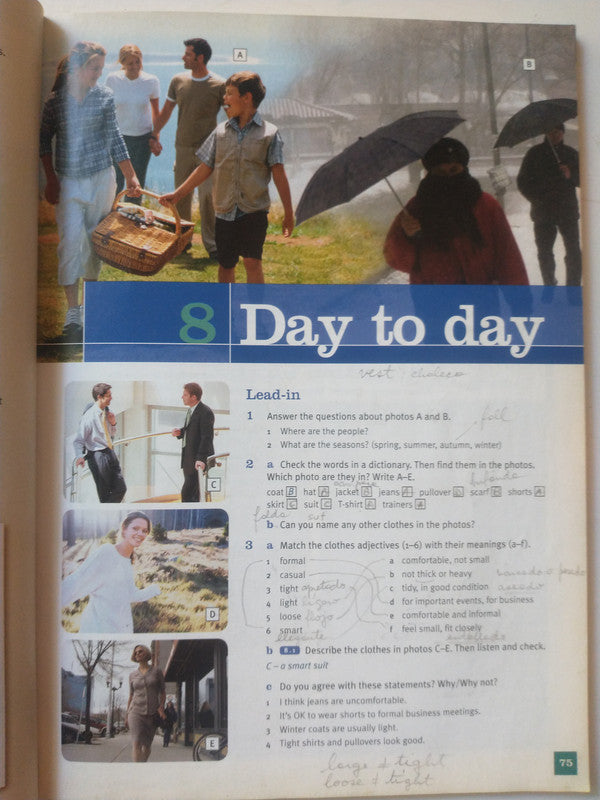 Libro usado en venta: Total English (Students' Book + Workbook) Ciclo basico 4 de Mark Foley - Diane Hall; editorial Longman impreso en 2008.3