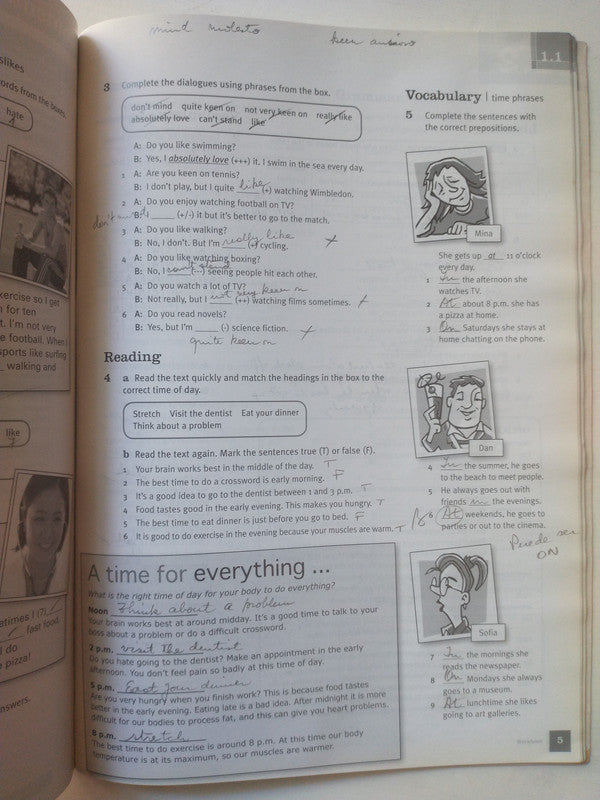 Libro usado en venta: Upper intermediate Matters (Students' Book + Workbook) de Jan Bell - Roger Gower; editorial Longman impreso en 1992.2