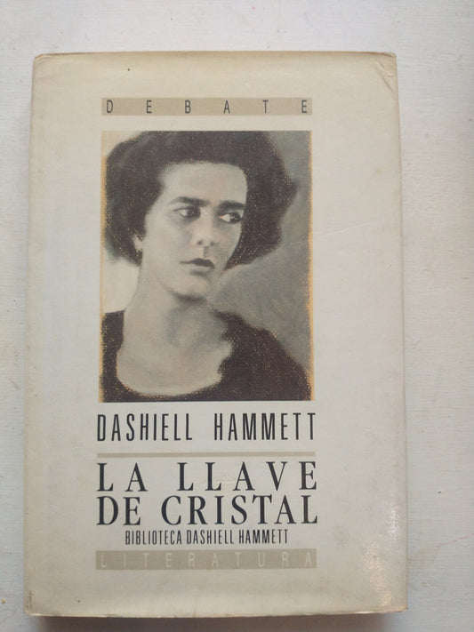 Libro usado en venta: La llave de cristal de Dashiell Hammett; editorial Debate impreso en 1993 realizamos envios a todo el mundo.1