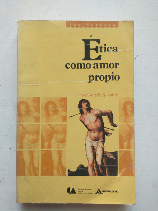 Libro usado en venta: Etica como amor propio de Fernando Savater; editorial Mondadori impreso en 1991 realizamos envios a todo el mundo.1
