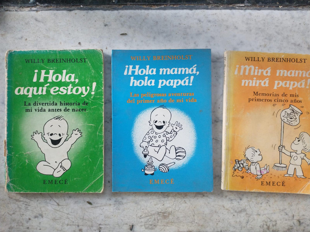 Libro usado en venta: 3 Libros de Willy Breinholst; editorial Emece impreso en 1993 realizamos envios a todo el mundo.1