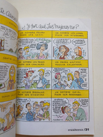 Libro usado en venta: Mujeres alteradas - Cosumo cuidado 3 de Maitena; editorial Atlantida impreso en 1997 realizamos envios a todo el mundo.3