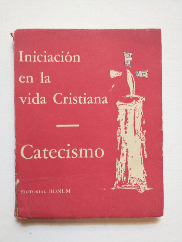 Libro usado en venta: Iniciacion en la vida cristiana - Catecismo; editorial Bonum impreso en 1961 realizamos envios a todo el mundo.1