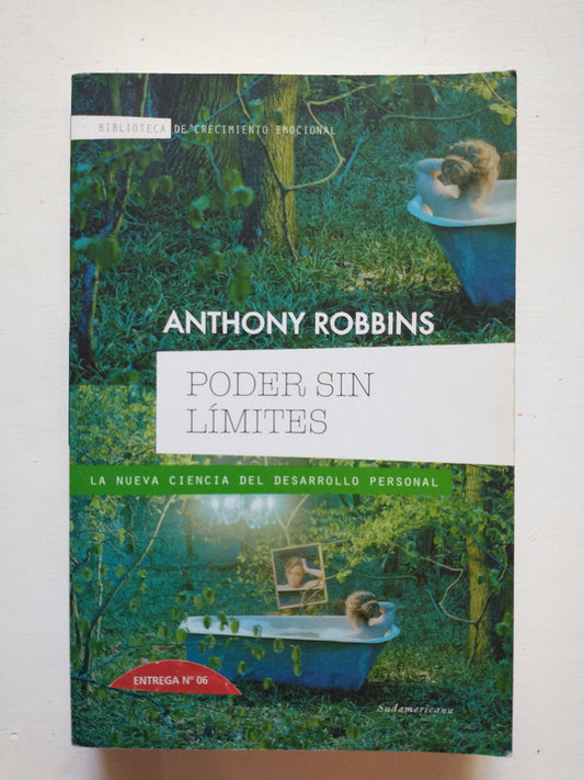 Libro usado en venta: Poder sin limites de Anthony Robbins; editorial Sudamericana impreso en 2015 realizamos envios a todo el mundo.1