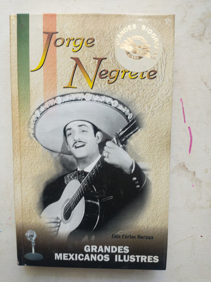 Libro usado en venta: Jorge Negrete de Luis Carlos Buraya; editorial Dastin impreso en 2003 realizamos envios a todo el mundo.1