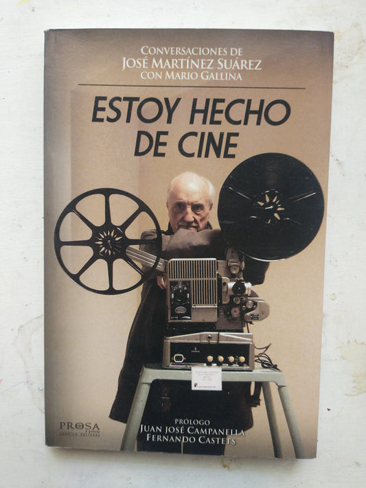Libro usado en venta: Estoy hecho de cine de Mario Gallina; editorial Prosa y Poesia impreso en 2013 realizamos envios a todo el mundo.1