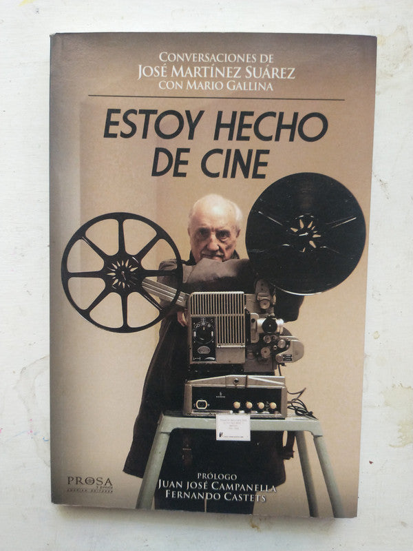 Libro usado en venta: Estoy hecho de cine de Mario Gallina; editorial Prosa y Poesia impreso en 2013 realizamos envios a todo el mundo.1