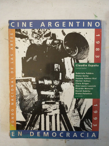 Libro usado en venta: Cine Argentino (5 tomos) de Claudio España; editorial Fondo nacional de las artes impreso en _ realizamos envios a todo el mundo.2