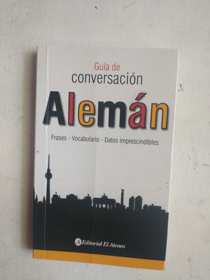 Libro usado en venta: Guia de conversacion Aleman; editorial El Ateneo impreso en 2012 realizamos envios a todo el mundo.1