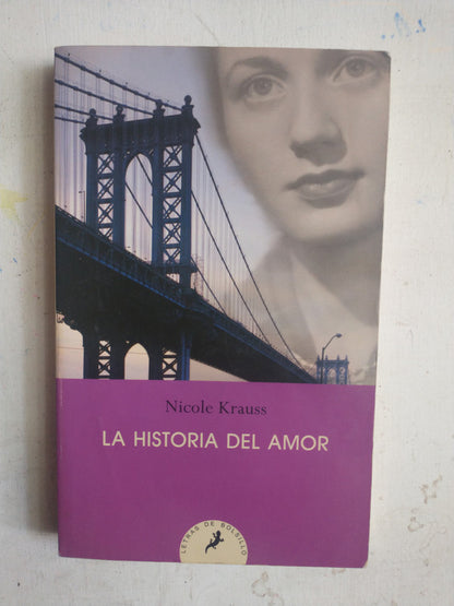 Libro usado en venta: La historia del amor de Nicole Krauss; editorial Salamandra impreso en 2010 realizamos envios a todo el mundo.1