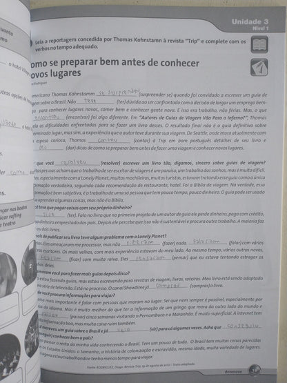 Libro usado en venta: Brasil - Intercultural (Lingua e cultura brasileira para estrangeiros de Nascente Barbosa - Castro; Casa do Brasil 2012.4