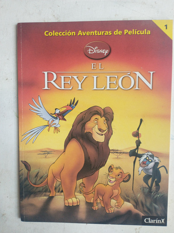 Libro usado en venta: El rey Leon de Pablo Colazo; editorial AGEA impreso en 2011 realizamos envios a todo el mundo.1