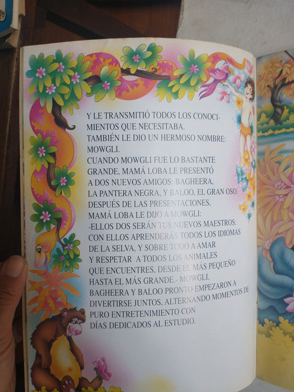 Libro usado en venta: El libro de la Selva; editorial Booked S.A. impreso en 1997 realizamos envios a todo el mundo.3