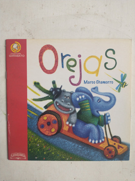 Libro usado en venta: Orejas de Marco Chamorro; editorial Libresa impreso en 2006 realizamos envios a todo el mundo.1
