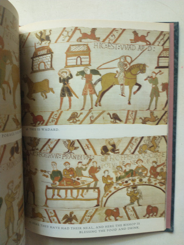 Libro usado en venta: The Bayeux tapestry and the norman invasion de Lewis Thorpe; editorial The Folio Society impreso en 1973 envios a todo el mundo.3