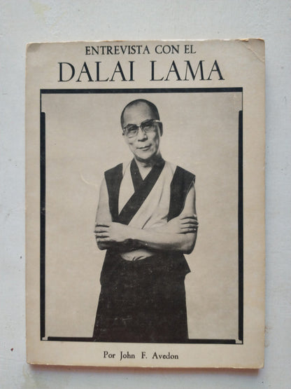 Libro usado en venta: Entrevista con el Dalai Lama de John F. Avedon; editorial Dharma impreso en 1982 realizamos envios a todo el mundo.1
