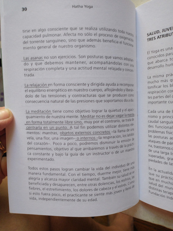 Libro usado en venta: Hatha Yoga - El camino a la salud de David Lifar; editorial Kier impreso en 2004 realizamos envios a todo el mundo.2